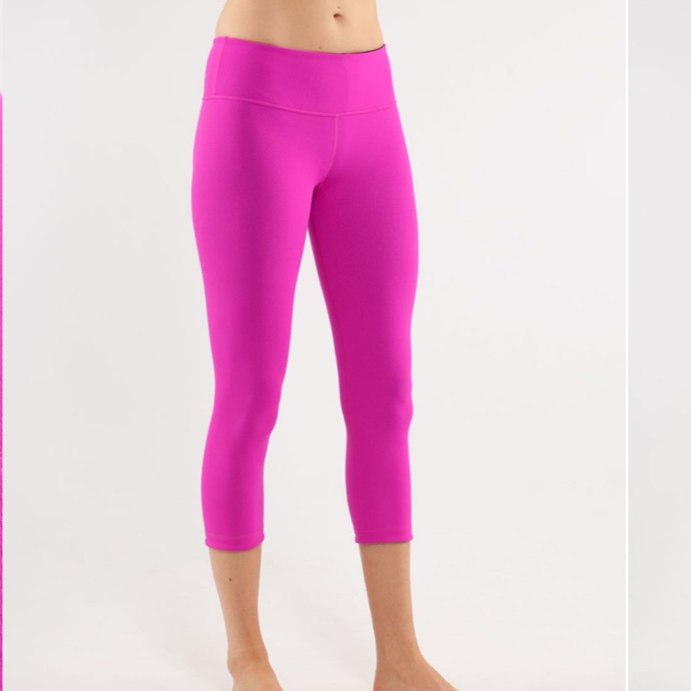 Lululemon Reversible Wunder Under Capris